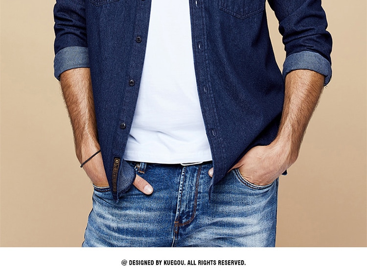 Men's Cotton Denim Shirt Men's Cotton Denim Shirt