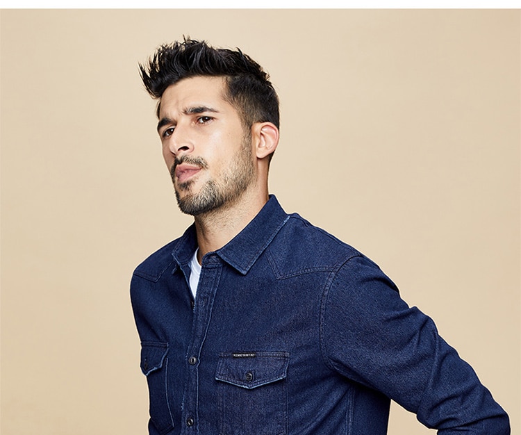 Men's Cotton Denim Shirt Men's Cotton Denim Shirt