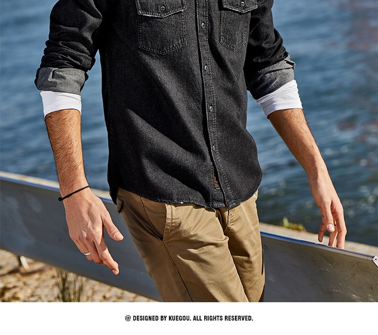 Men's Cotton Denim Shirt Men's Cotton Denim Shirt