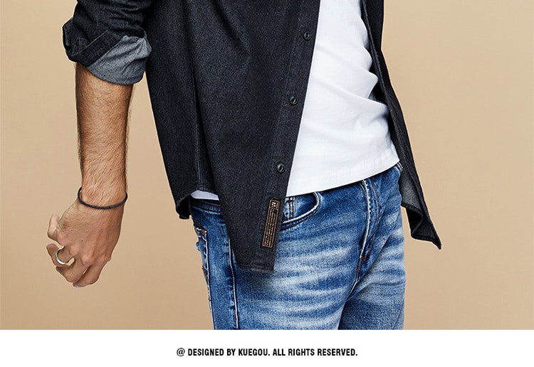 Men's Cotton Denim Shirt Men's Cotton Denim Shirt