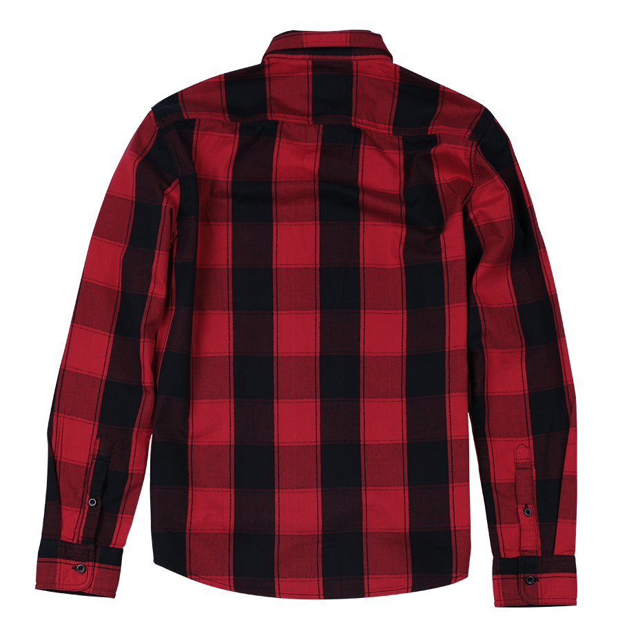 Men's Casual Plaid Cotton Shirt