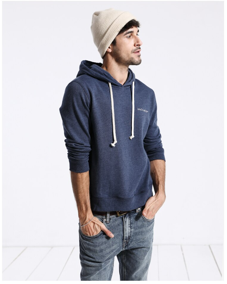 Men's Casual Cotton Hoodie