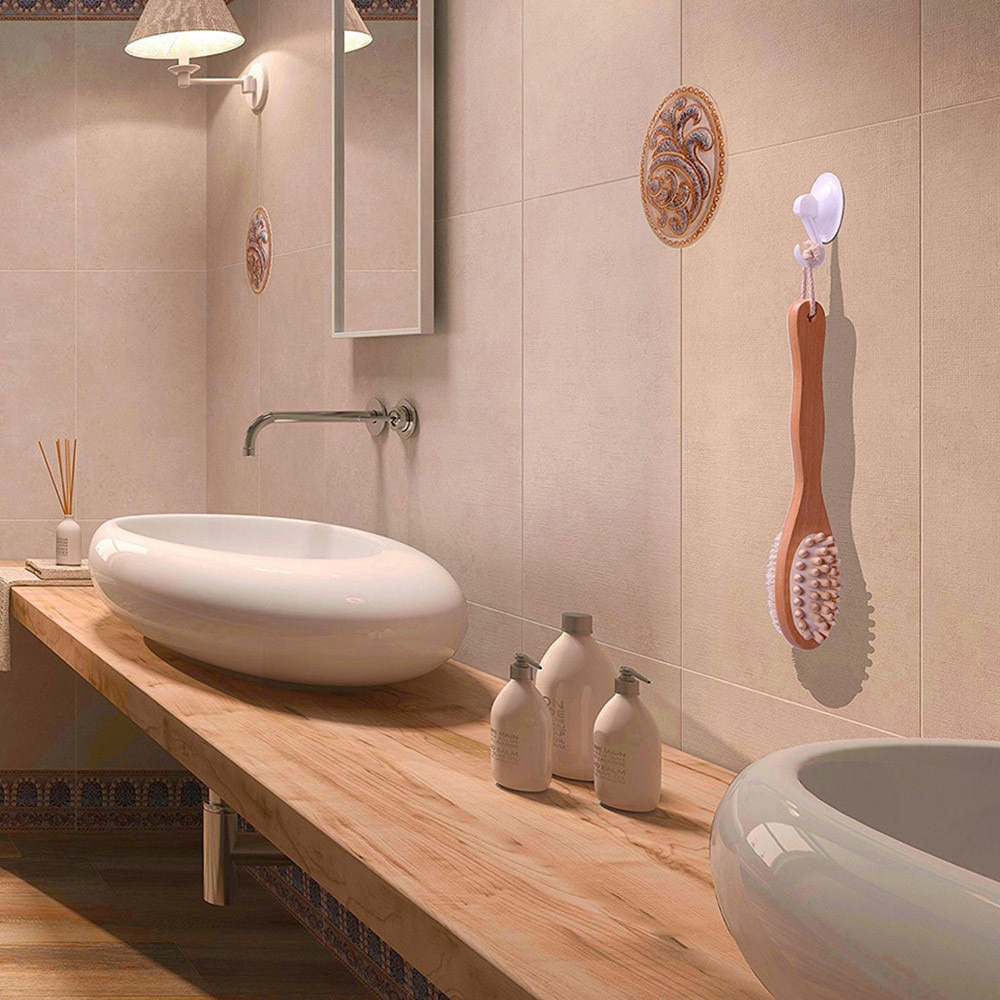 Exfoliating Body Brush with Long Handle