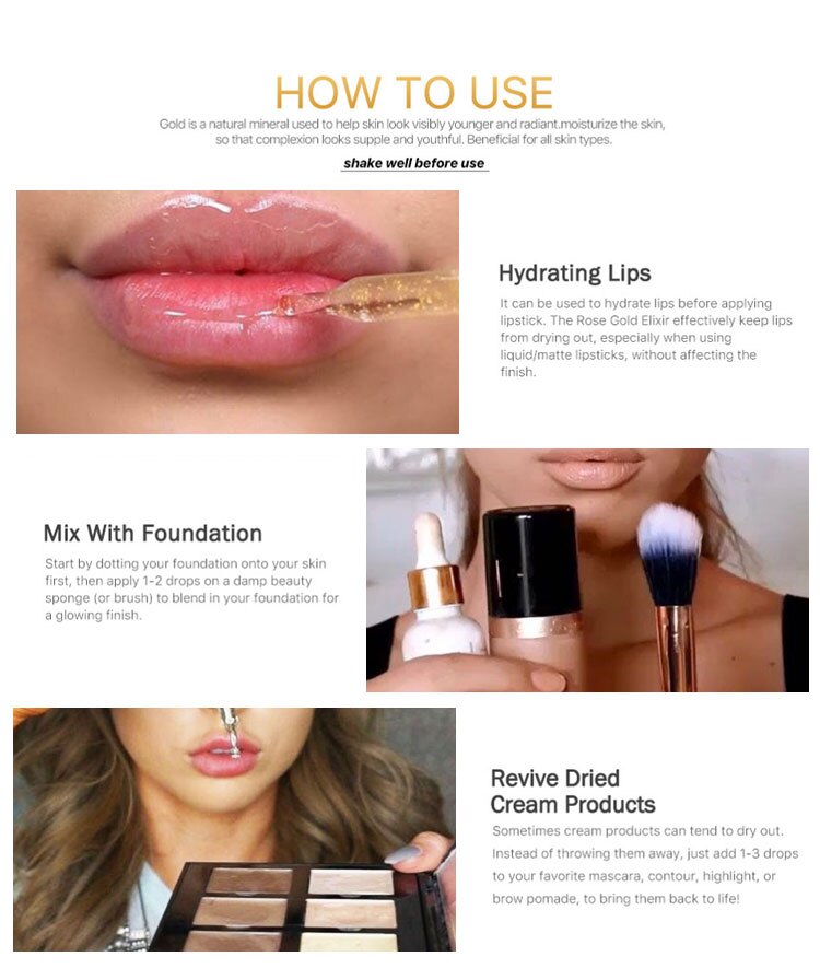 Luury Essential Oil for Face 5 pcs Set