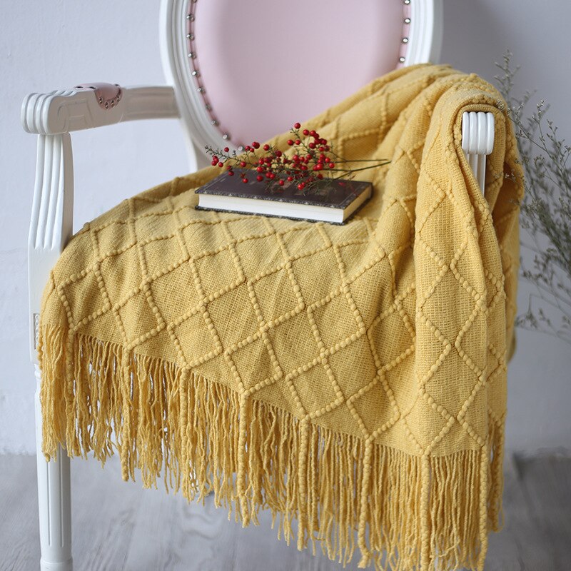 Nordic Knitted Throw Blanket Nordic Knitted Throw Blanket