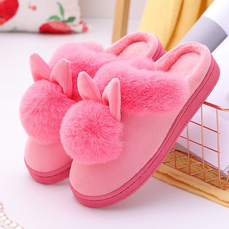 Women's Home Slippers with Rabbit Ears Women's Home Slippers with Rabbit Ears