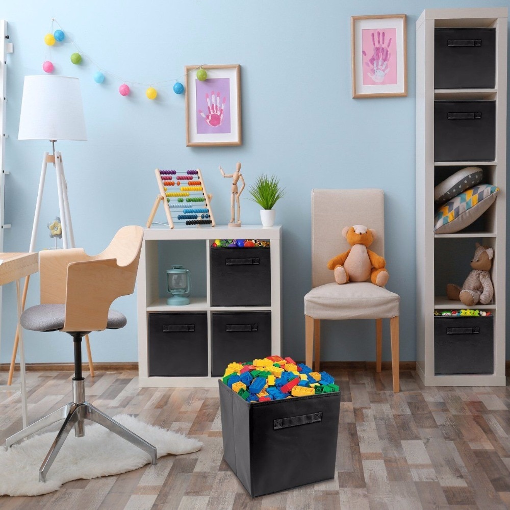Solid Color Cube Storage Box