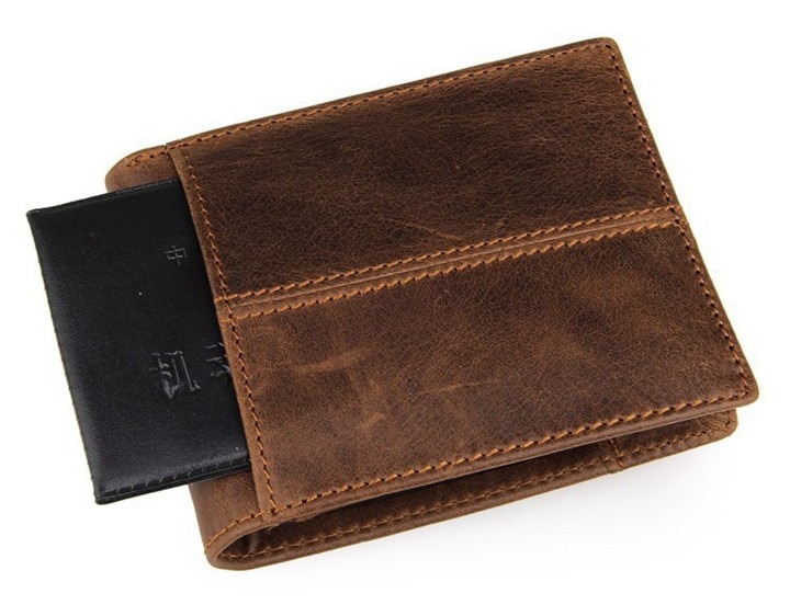 Men's Genuine Leather Short Wallet Men's Genuine Leather Short Wallet