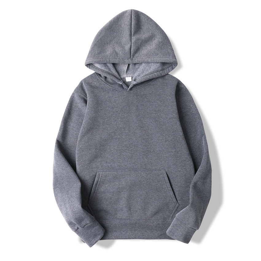 Men's Simple Style Solid Color Hoodie