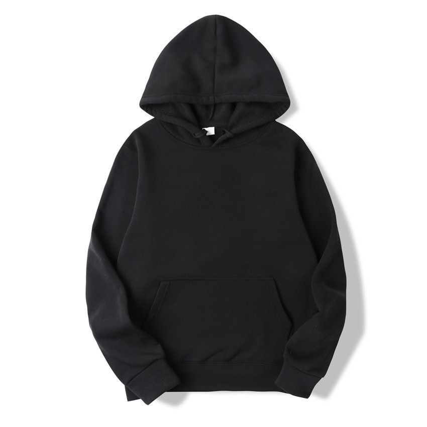 Men's Simple Style Solid Color Hoodie