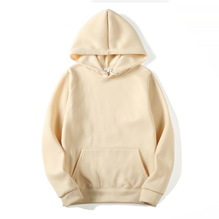 Men's Simple Style Solid Color Hoodie