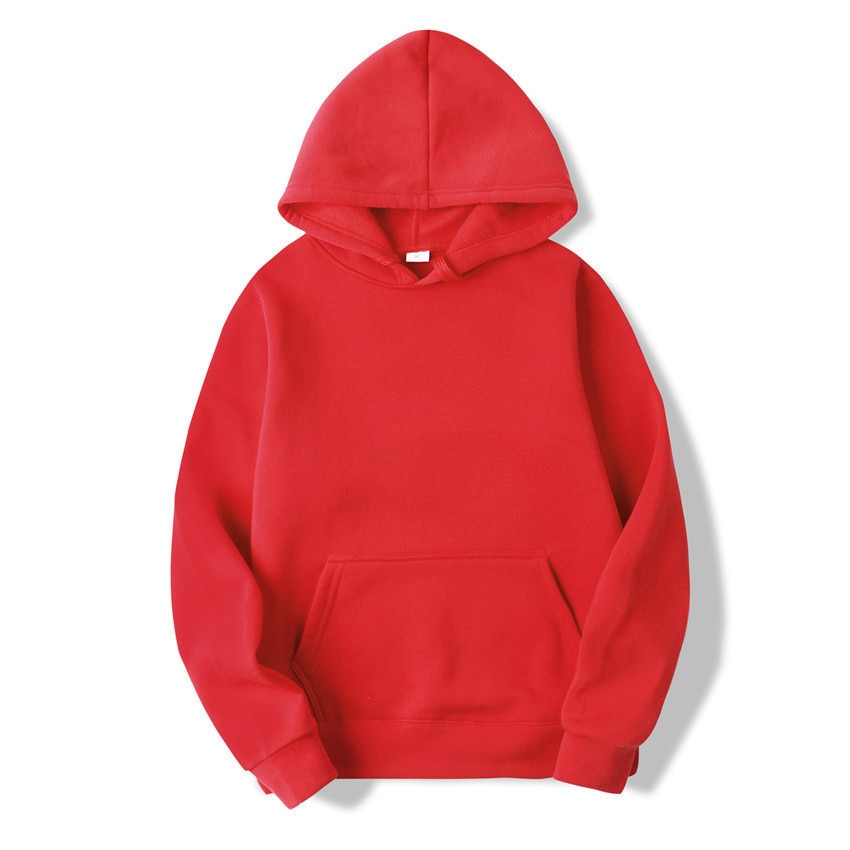 Men's Simple Style Solid Color Hoodie
