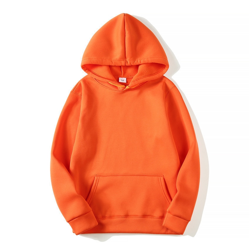 Men's Simple Style Solid Color Hoodie