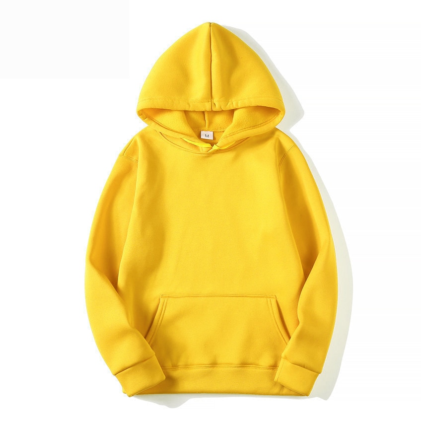 Men's Simple Style Solid Color Hoodie