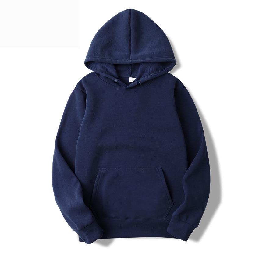 Men's Simple Style Solid Color Hoodie