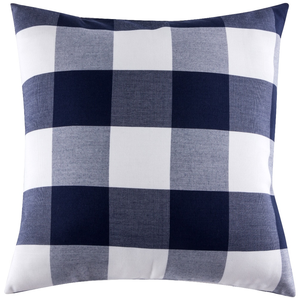 Plaid Patterned Cushion Cover