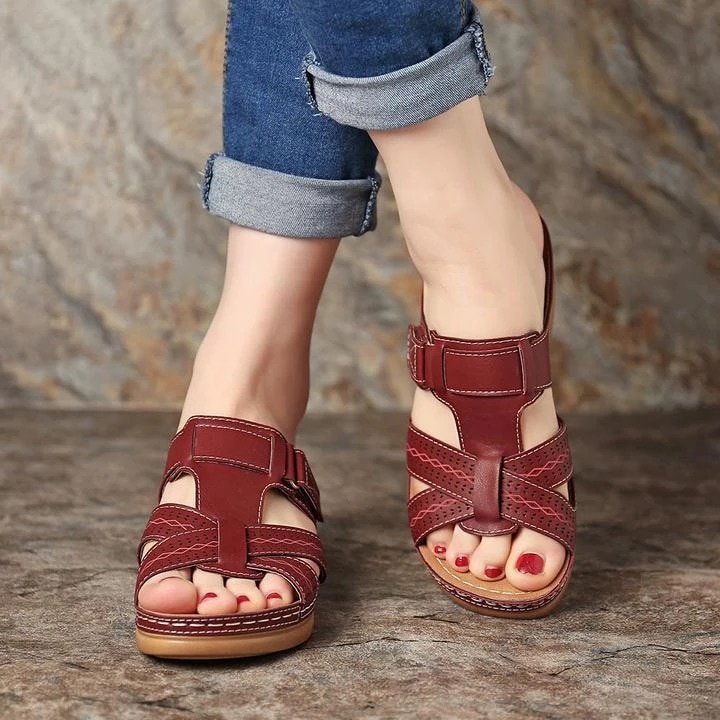 Women's Open Toe Wedge Sandals Women's Open Toe Wedge Sandals