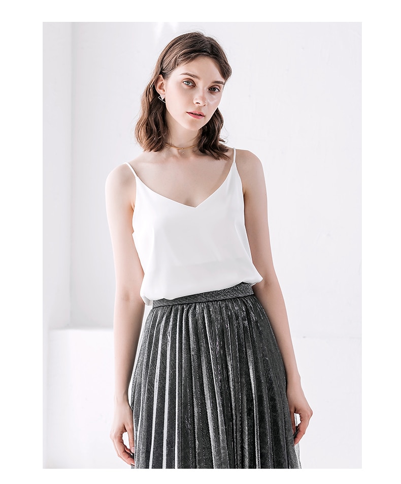 Women's Sexy V-Neck Sleeveless Tops