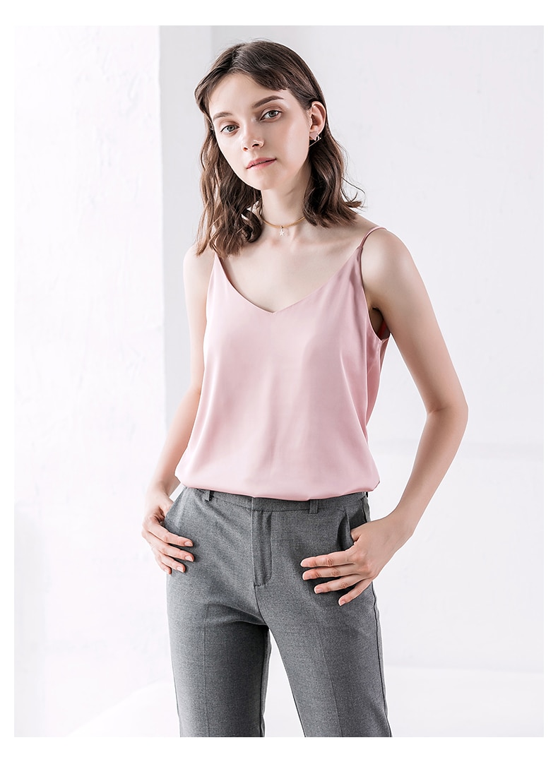 Women's Sexy V-Neck Sleeveless Tops