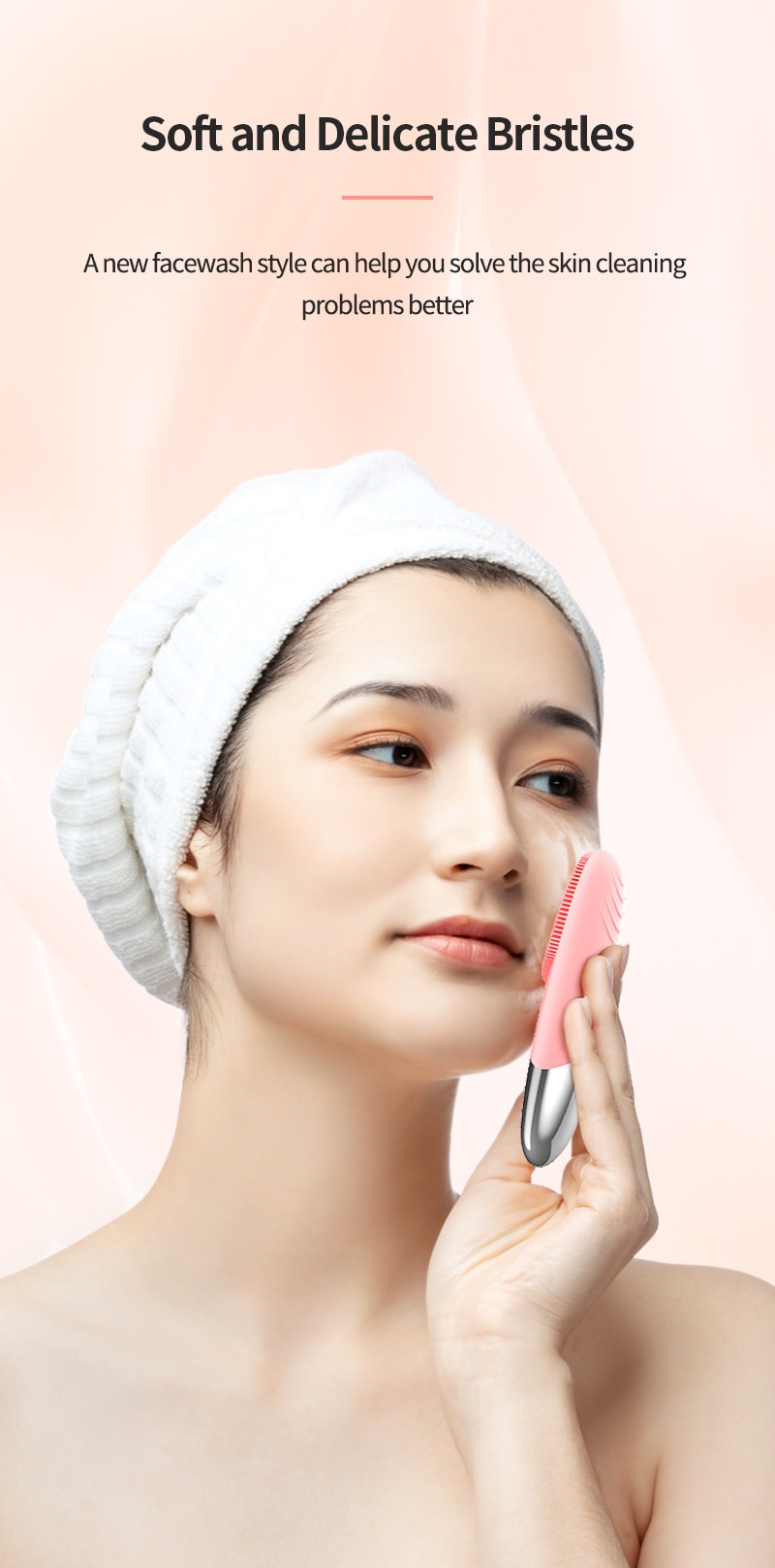 Mini Electric Facial Cleansing Brush Mini Electric Facial Cleansing Brush