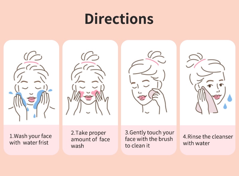 Mini Electric Facial Cleansing Brush Mini Electric Facial Cleansing Brush