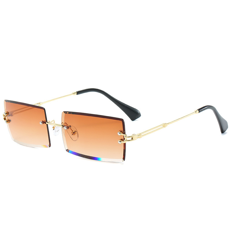 Women's Rimless Rectangle Sunglasses Women's Rimless Rectangle Sunglasses