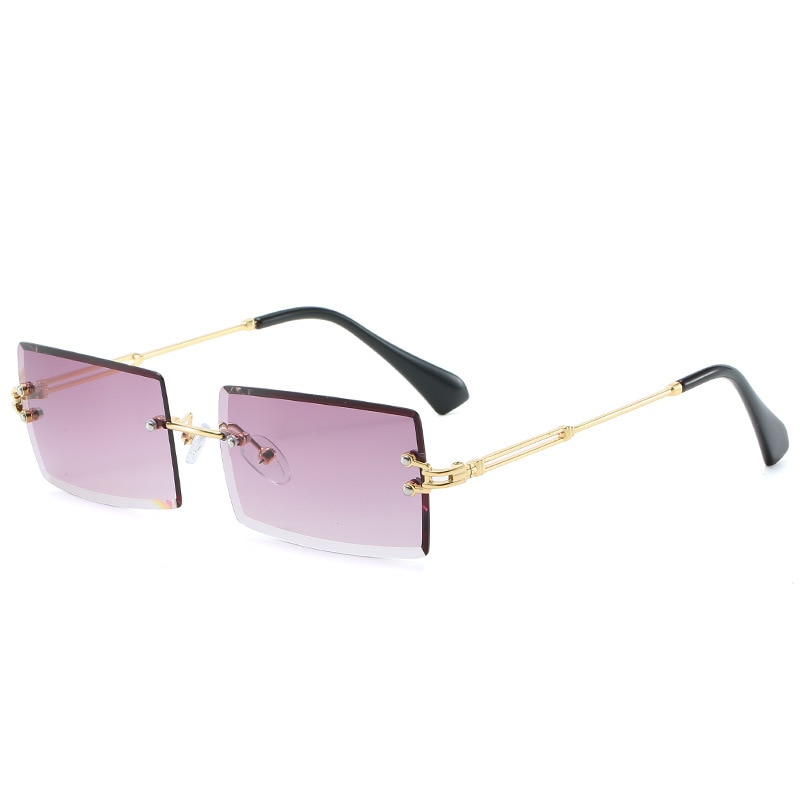Women's Rimless Rectangle Sunglasses Women's Rimless Rectangle Sunglasses