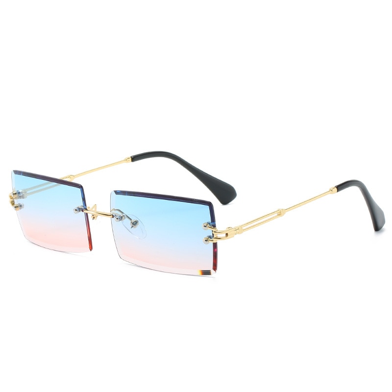 Women's Rimless Rectangle Sunglasses Women's Rimless Rectangle Sunglasses