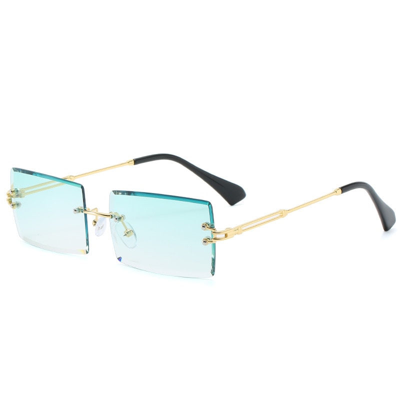 Women's Rimless Rectangle Sunglasses Women's Rimless Rectangle Sunglasses