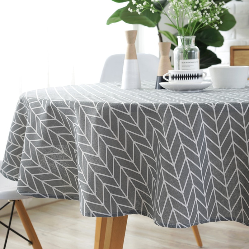 Cotton Nordic Decorative Tablecloth Cotton Nordic Decorative Tablecloth