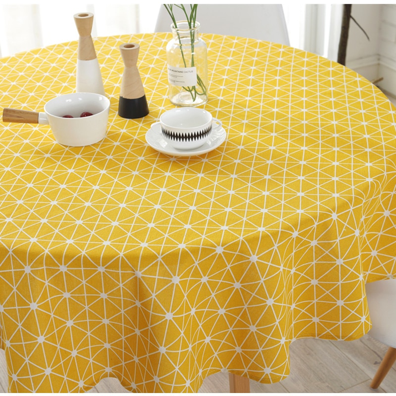 Cotton Nordic Decorative Tablecloth Cotton Nordic Decorative Tablecloth