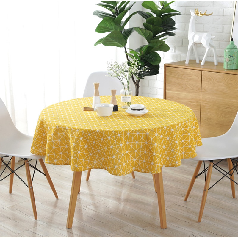 Cotton Nordic Decorative Tablecloth Cotton Nordic Decorative Tablecloth