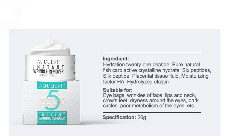 Wrinkles Removing Antioxidante Day Cream for Face