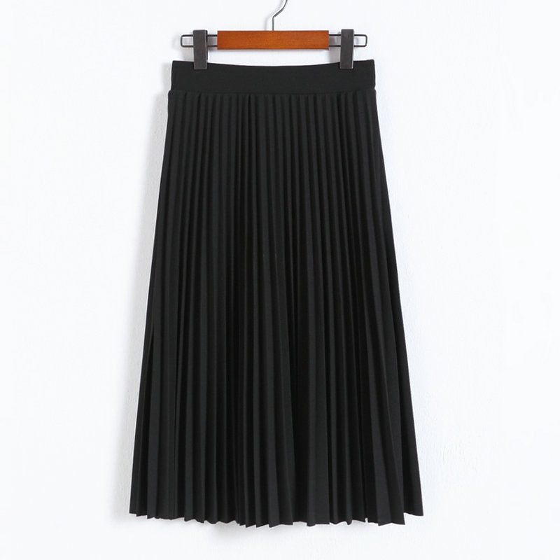 Women's High Waist Pleated Skirt Women's High Waist Pleated Skirt