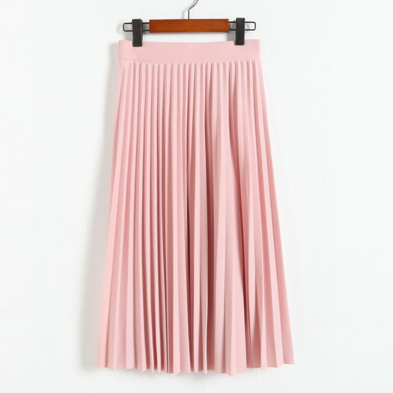 Women's High Waist Pleated Skirt Women's High Waist Pleated Skirt