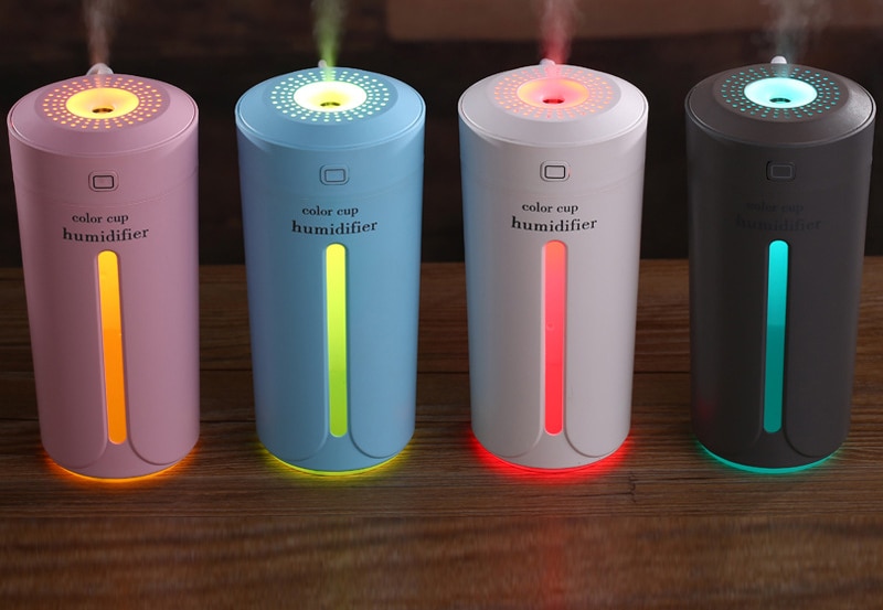 USB Air Humidifier with Colorful Backlight USB Air Humidifier with Colorful Backlight