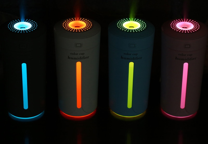 USB Air Humidifier with Colorful Backlight USB Air Humidifier with Colorful Backlight