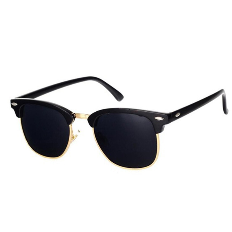 Men's Semi-Rimless Polarized Sunglasses