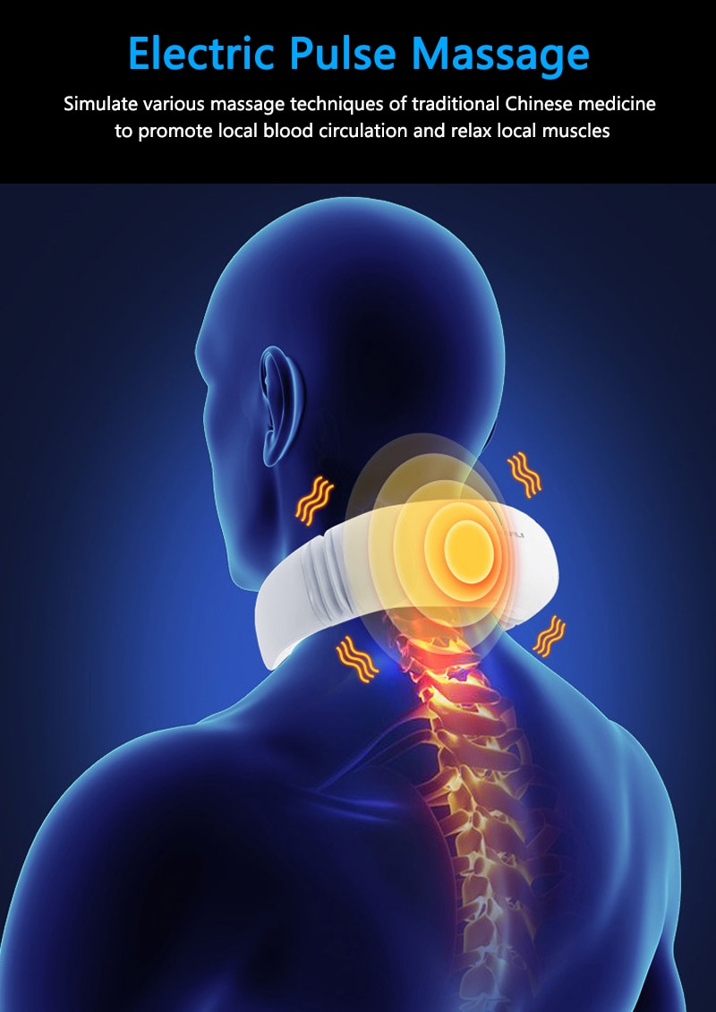 6 Modes Electric Neck Massager 6 Modes Electric Neck Massager
