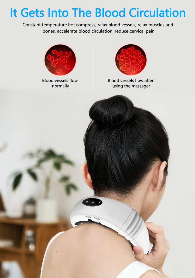 6 Modes Electric Neck Massager 6 Modes Electric Neck Massager