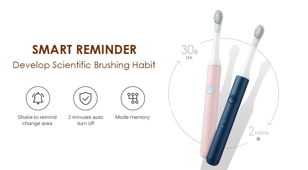 Rechargeable Electric Ultrasonic Toothbrush