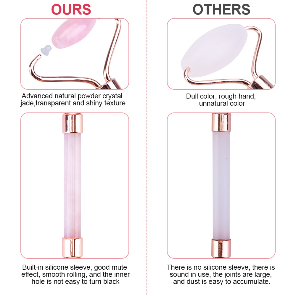Lift Up Jade Stone Roller Massager for Face