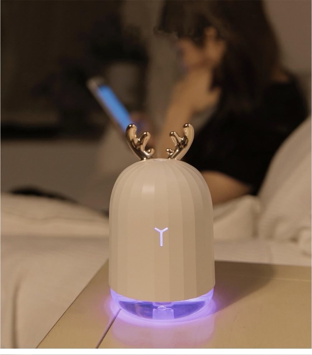 Ultrasonic Air Humidifier / Diffuser with Antlers / Ears Ultrasonic Air Humidifier / Diffuser with Antlers / Ears