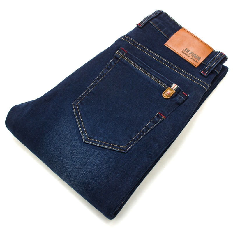 Men's Blue Straight Jeans