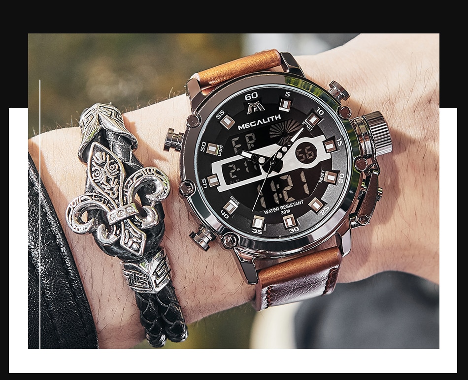 Men's Sport Waterproof Watch