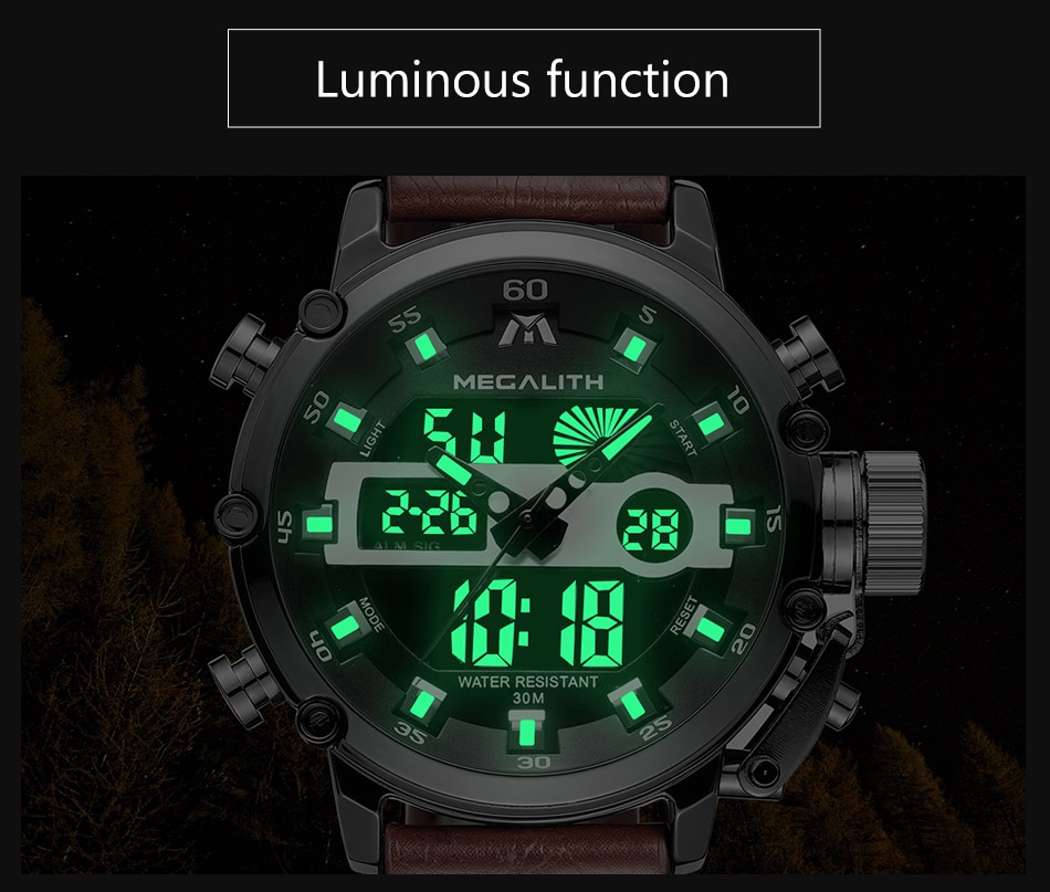 Men's Sport Waterproof Watch